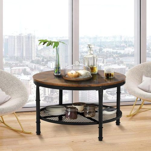 2-Tier Metal Coffee Tables (Photo 11 of 20)