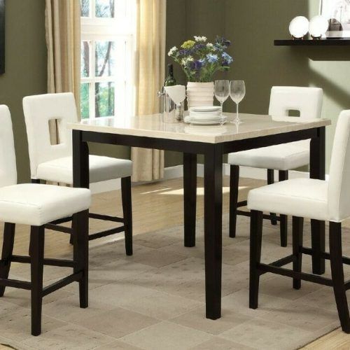 Kernville 3 Piece Counter Height Dining Sets (Photo 14 of 20)