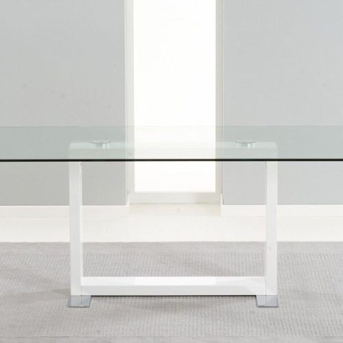 Glass And White Gloss Dining Tables (Photo 18 of 20)