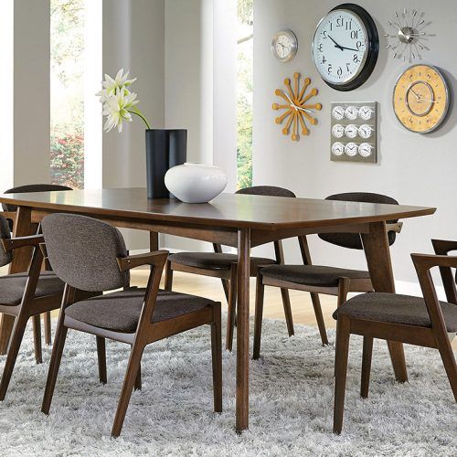 Walnut Dining Table And 6 Chairs (Photo 9 of 20)