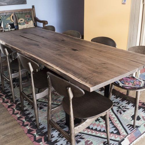 Black And Walnut Dining Tables (Photo 18 of 20)