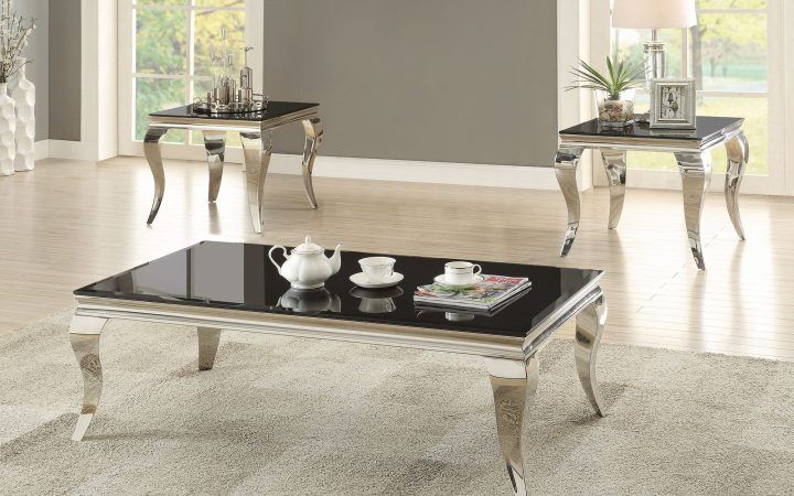 20 Ideas of Black and White Coffee Tables