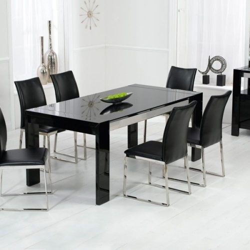 Black Dining Tables (Photo 4 of 20)