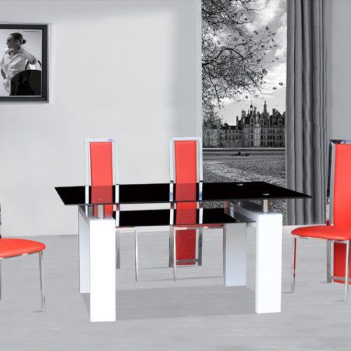 Red Gloss Dining Tables (Photo 5 of 20)