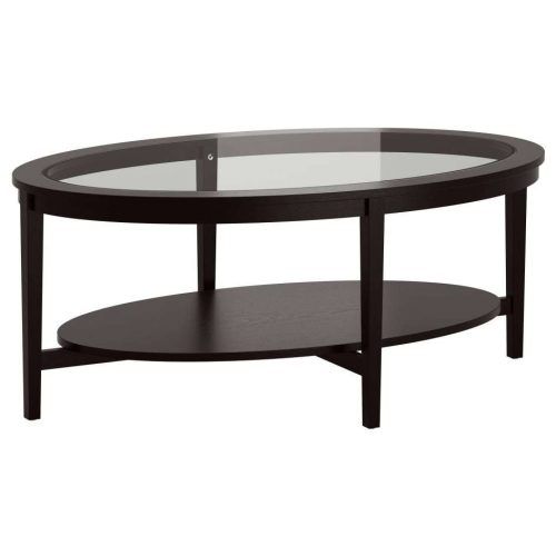 Black Oval Coffee Table (Photo 15 of 20)
