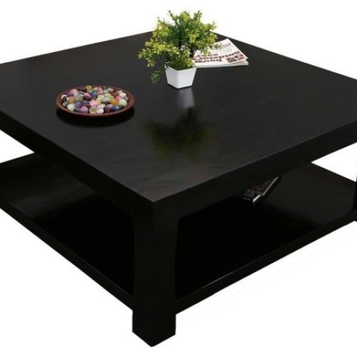 Black Square Coffee Tables (Photo 5 of 20)