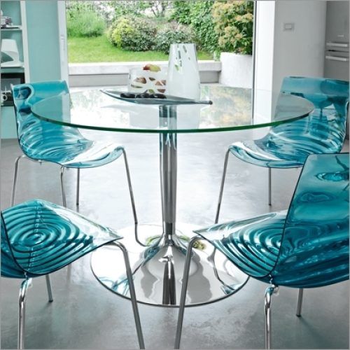 Blue Glass Dining Tables (Photo 19 of 20)