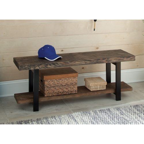 Carbon Loft Lawrence Metal And Reclaimed Wood Coffee Tables (Photo 9 of 20)