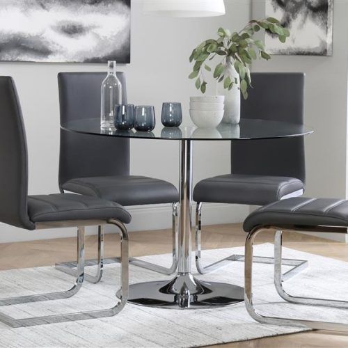 Chrome Dining Tables And Chairs (Photo 12 of 20)