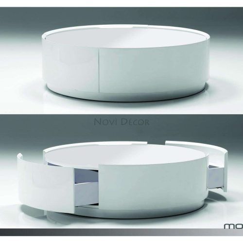 Circular Coffee Tables With Storage (Photo 8 of 20)