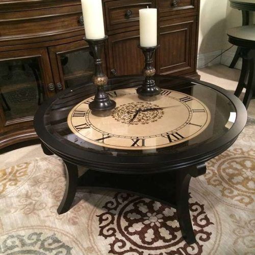 Coffee Tables With Clock Top (Photo 1 of 20)