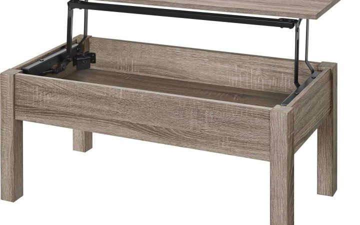 20 Collection of Coffee Tables with Raisable Top