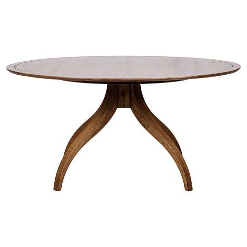 Dark Brown Round Dining Tables (Photo 12 of 20)