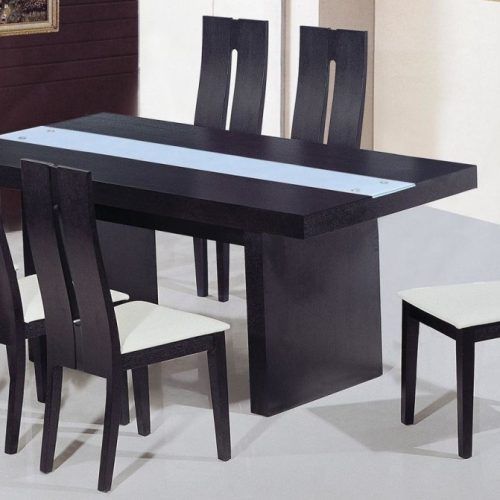 Black Wood Dining Tables Sets (Photo 8 of 20)