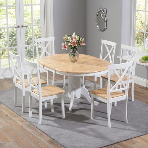 White Extendable Dining Tables And Chairs (Photo 19 of 20)