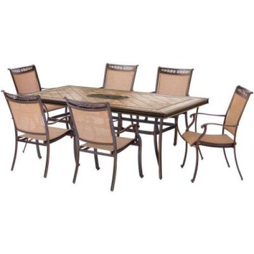 Laconia 7 Pieces Solid Wood Dining Sets (Set Of 7) (Photo 16 of 20)