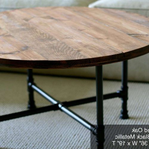 Industrial Round Coffee Tables (Photo 3 of 20)