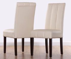 The Best Ivory Leather Dining Chairs