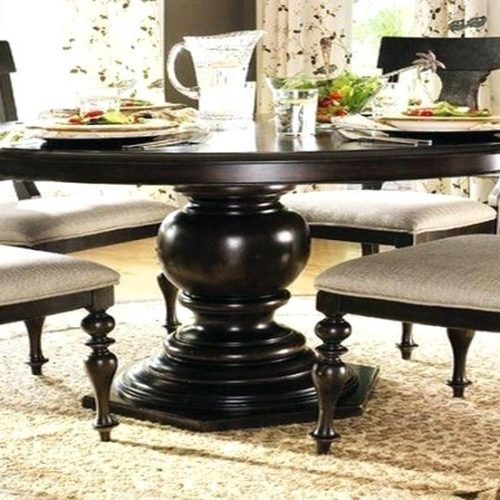 Black Circular Dining Tables (Photo 4 of 20)
