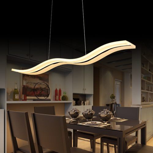 Led Dining Tables Lights (Photo 3 of 20)