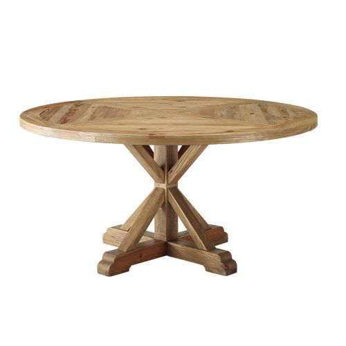 Light Brown Round Dining Tables (Photo 15 of 20)
