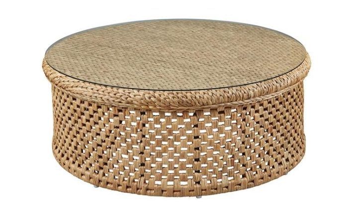 20 Best Collection of Natural Woven Banana Coffee Tables