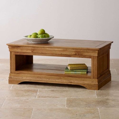 Oak Coffee Table With Shelf (Photo 4 of 20)