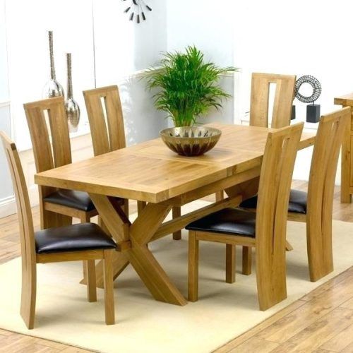 Oak Dining Set 6 Chairs (Photo 13 of 20)