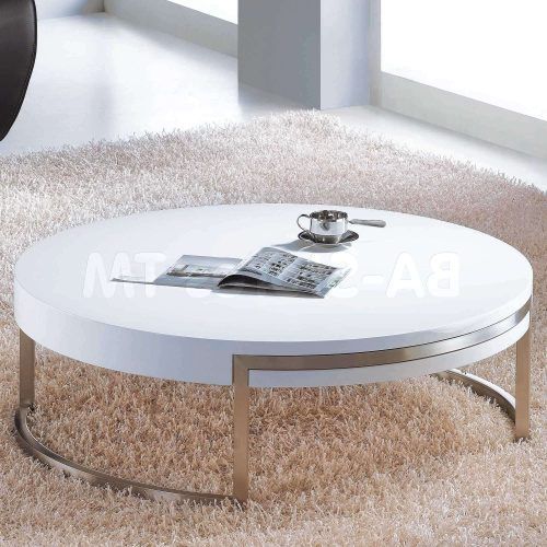 Oval Gloss Coffee Tables (Photo 9 of 20)
