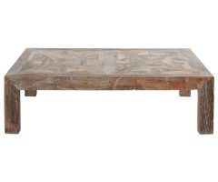 Top 20 of Reclaimed Elm Cast Iron Coffee Tables