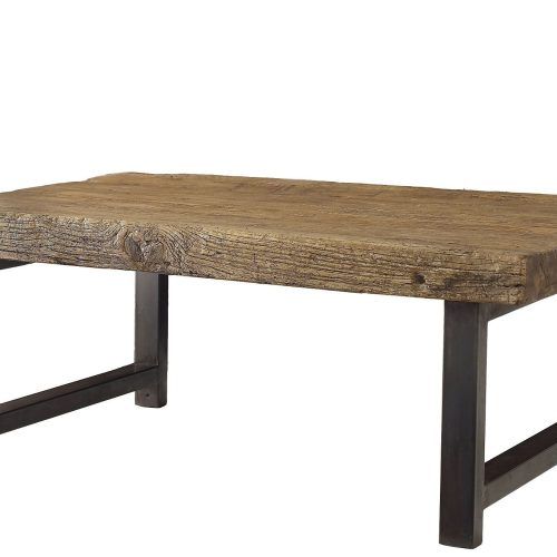 Reclaimed Elm Iron Coffee Tables (Photo 9 of 20)