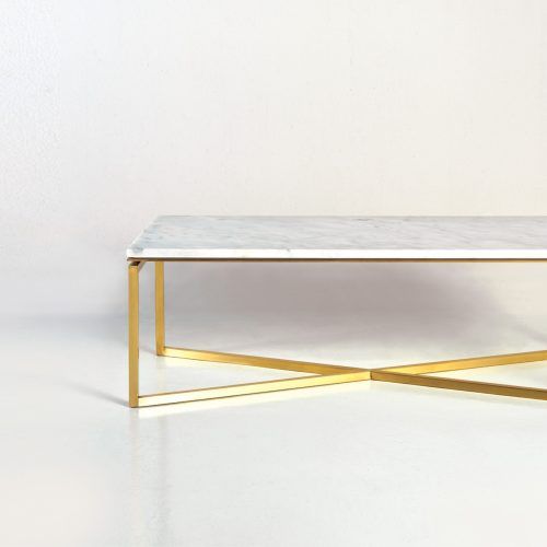 Rectangular Coffee Tables With Brass Legs (Photo 7 of 20)