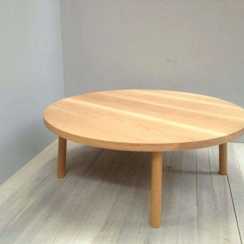 Round Oak Coffee Tables (Photo 11 of 20)