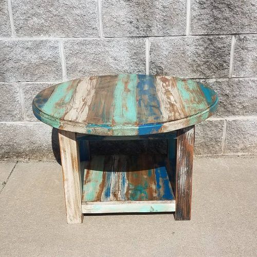 Rustic Espresso Wood Coffee Tables (Photo 13 of 20)