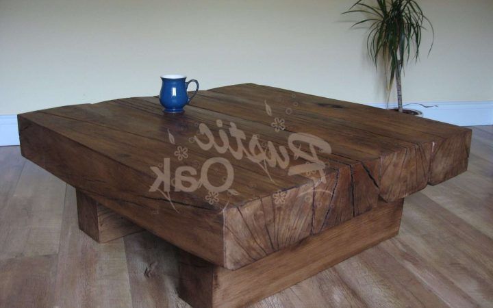 20 Ideas of Rustic Oak Coffee Tables