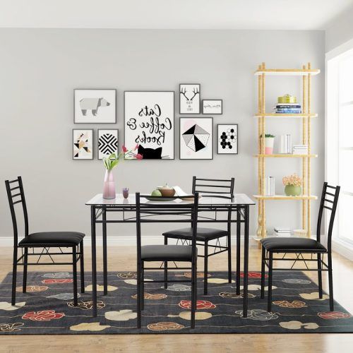 Taulbee 5 Piece Dining Sets (Photo 1 of 20)
