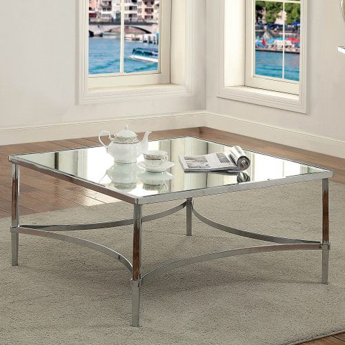 Thalberg Contemporary Chrome Coffee Tables By Foa (Photo 3 of 20)