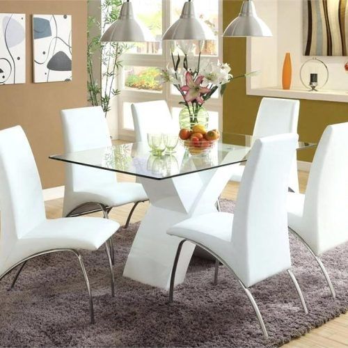 White Dining Sets (Photo 18 of 20)