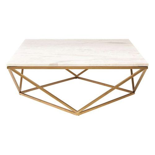 White Marble Coffee Tables (Photo 2 of 20)