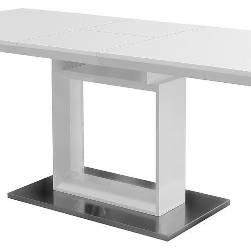 White Square Extending Dining Tables (Photo 8 of 20)