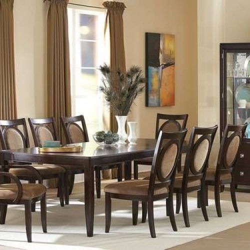 Palazzo 9 Piece Dining Sets With Pearson White Side Chairs (Photo 15 of 20)