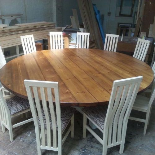 8 Seater Round Dining Table And Chairs (Photo 9 of 20)