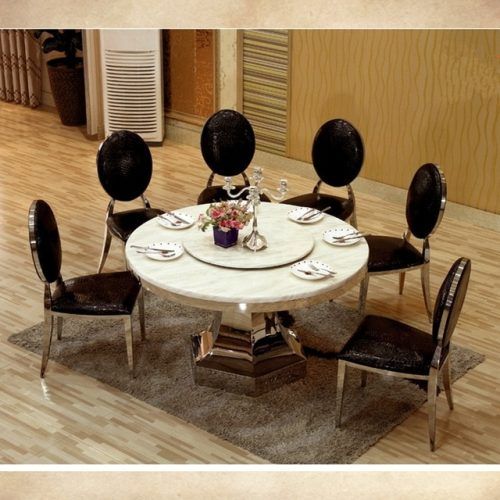 8 Seater Round Dining Table And Chairs (Photo 7 of 20)