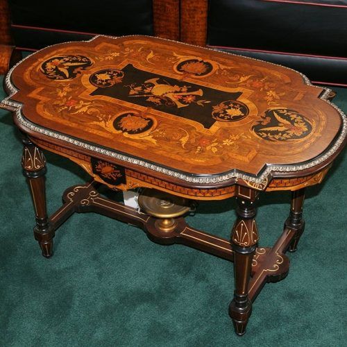 Antiqued Art Deco Coffee Tables (Photo 11 of 20)