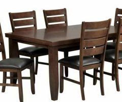 The Best Bradford 7 Piece Dining Sets with Bardstown Side Chairs