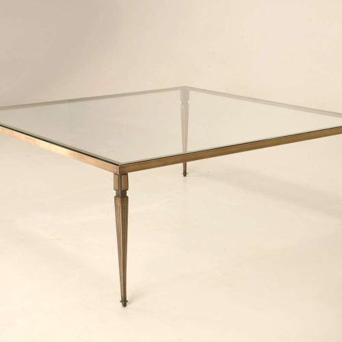 Bronze Coffee Table Glass Top (Photo 4 of 20)