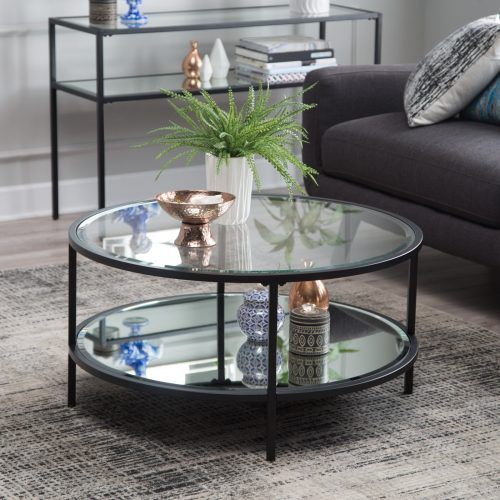 Carbon Loft Heimlich Pewter Steel/glass Round Coffee Tables (Photo 13 of 20)