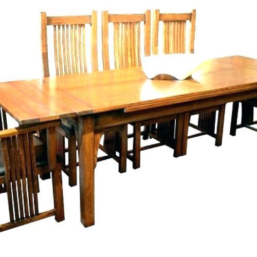 Craftsman Round Dining Tables (Photo 6 of 20)
