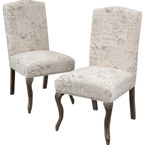 Fabric Dining Chairs (Photo 4 of 20)