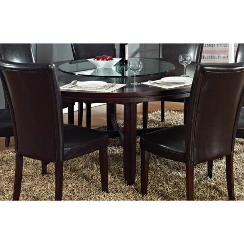 Dark Brown Round Dining Tables (Photo 18 of 20)